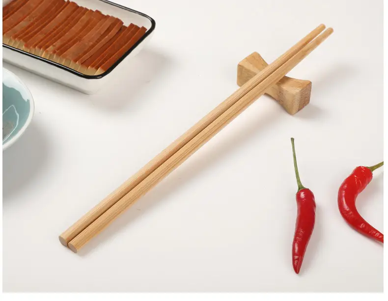 Meiliya Bamboo Chopsticks 12 Pairs Wax-Free Wooden — feature 11