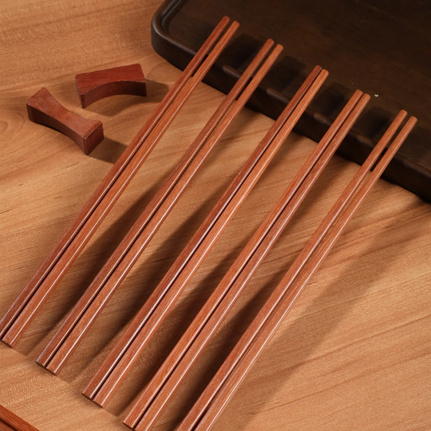 Meiliya Wax-Free Iron Chopsticks 10 Pairs - Image 2