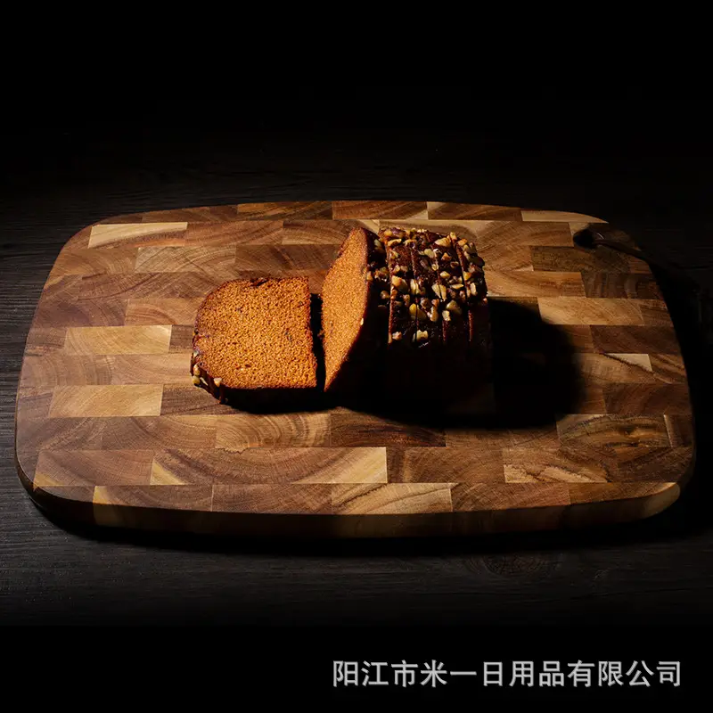 Acacia Wood Cutting Board Solid Wood Splicing Kitchen Chopping Board - Image 4
