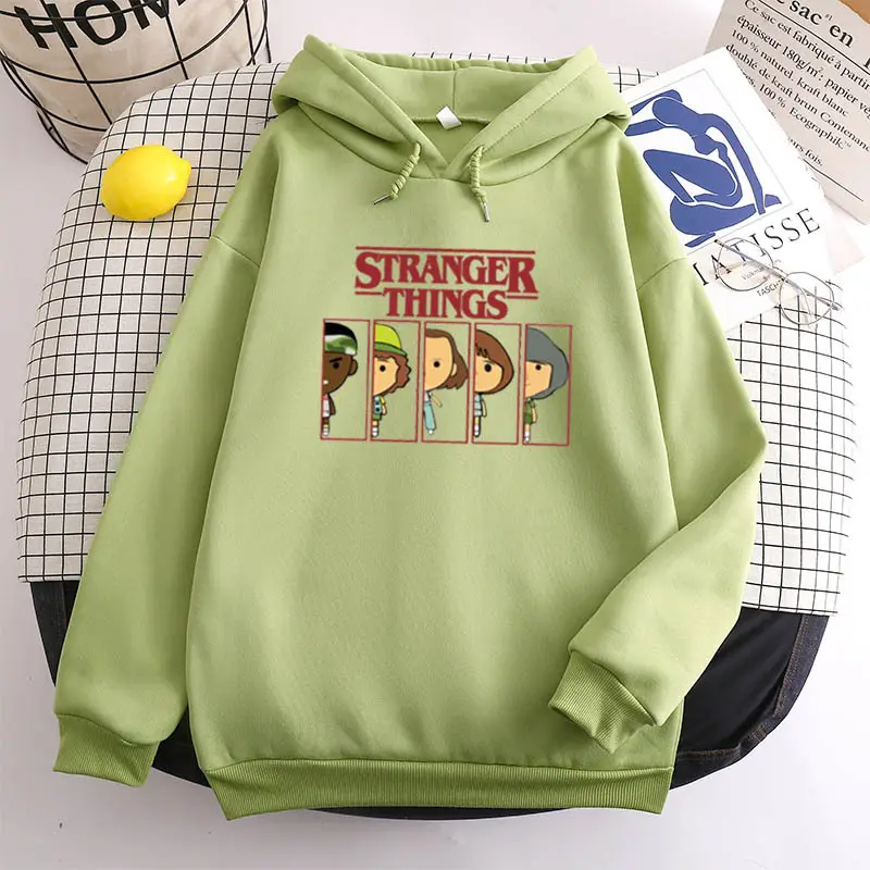 Stranger Things 4-Pack Hoodie for Men Women Casual Hooded Sweatshirt