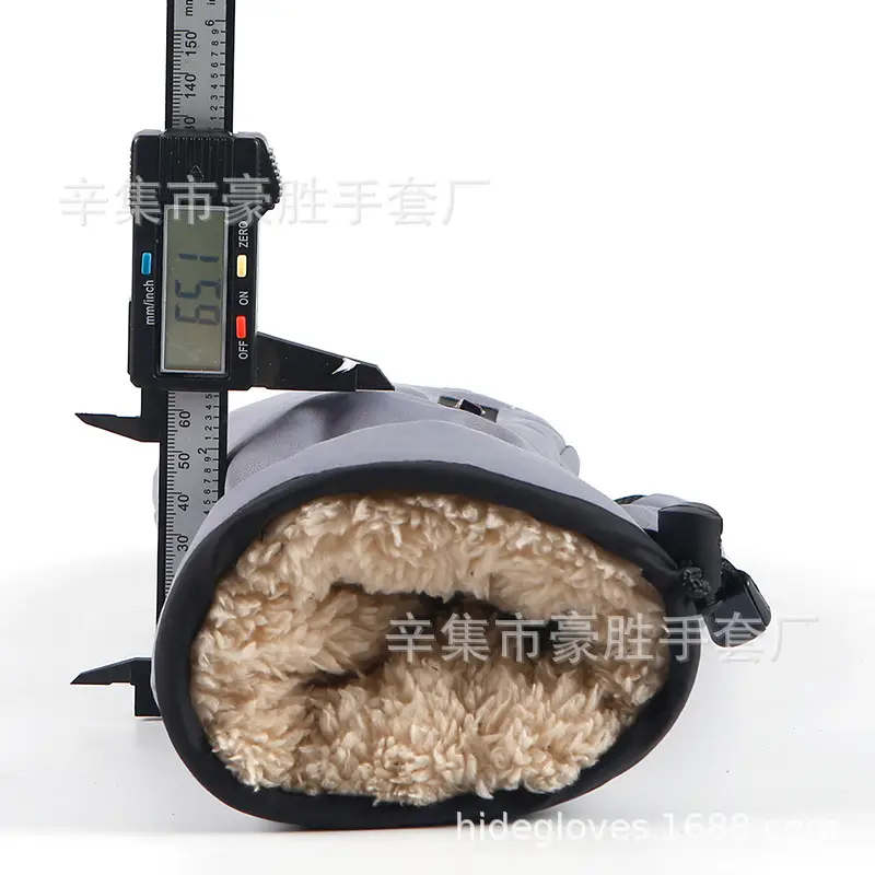 Men's Winter Hand Stuffy Warm Waterproof Cold Proof Windproof Outdoor Mountaineering - Image 4