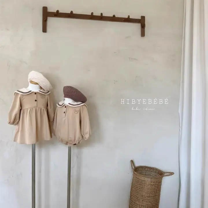 Korean Style Baby Dress Bag Fart Romper Autumn Set - Image 4