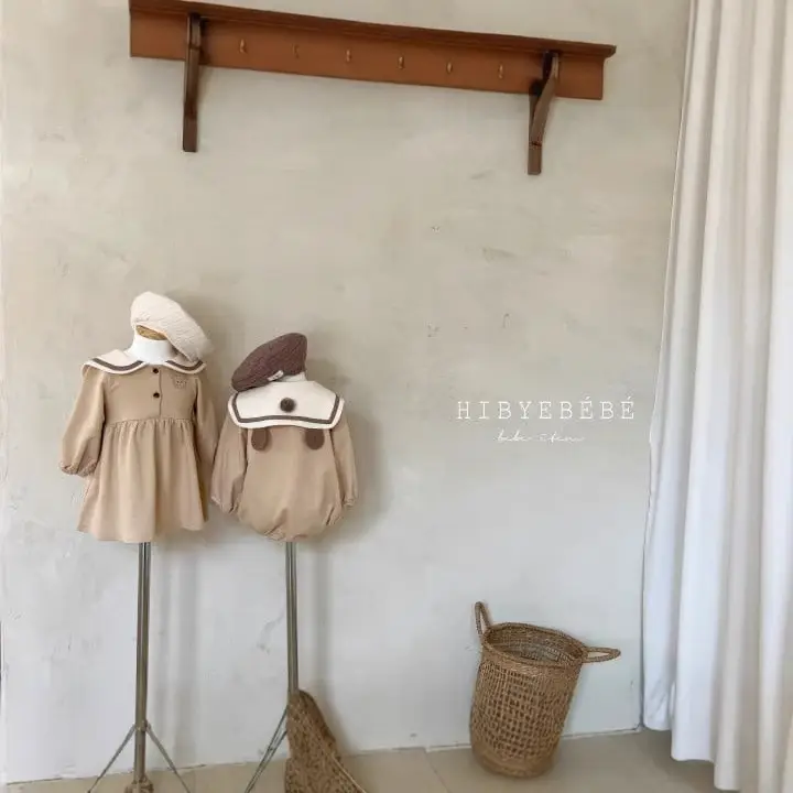 Korean Style Baby Dress Bag Fart Romper Autumn Set - Image 5