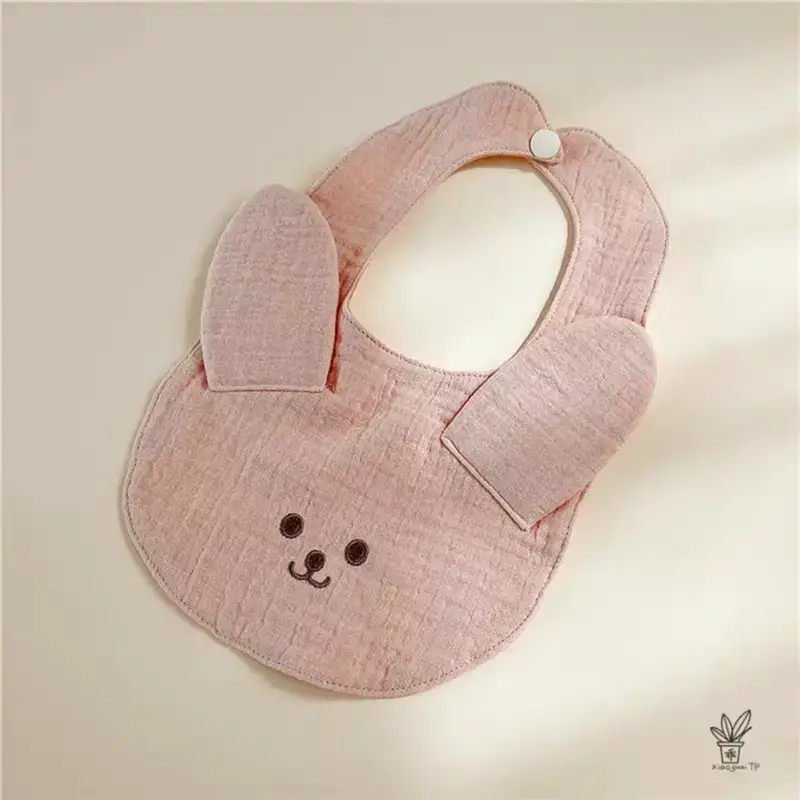 Baby Cotton Anti-Spitting Bib Towel Newborn - Image 2