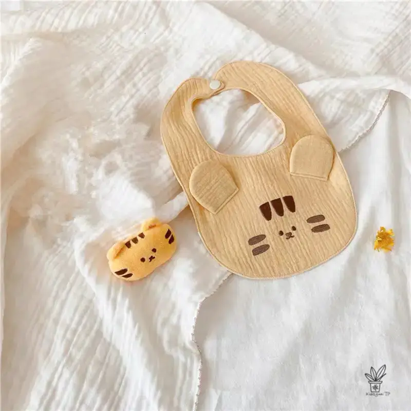 Baby Cotton Anti-Spitting Bib Towel Newborn - Image 3
