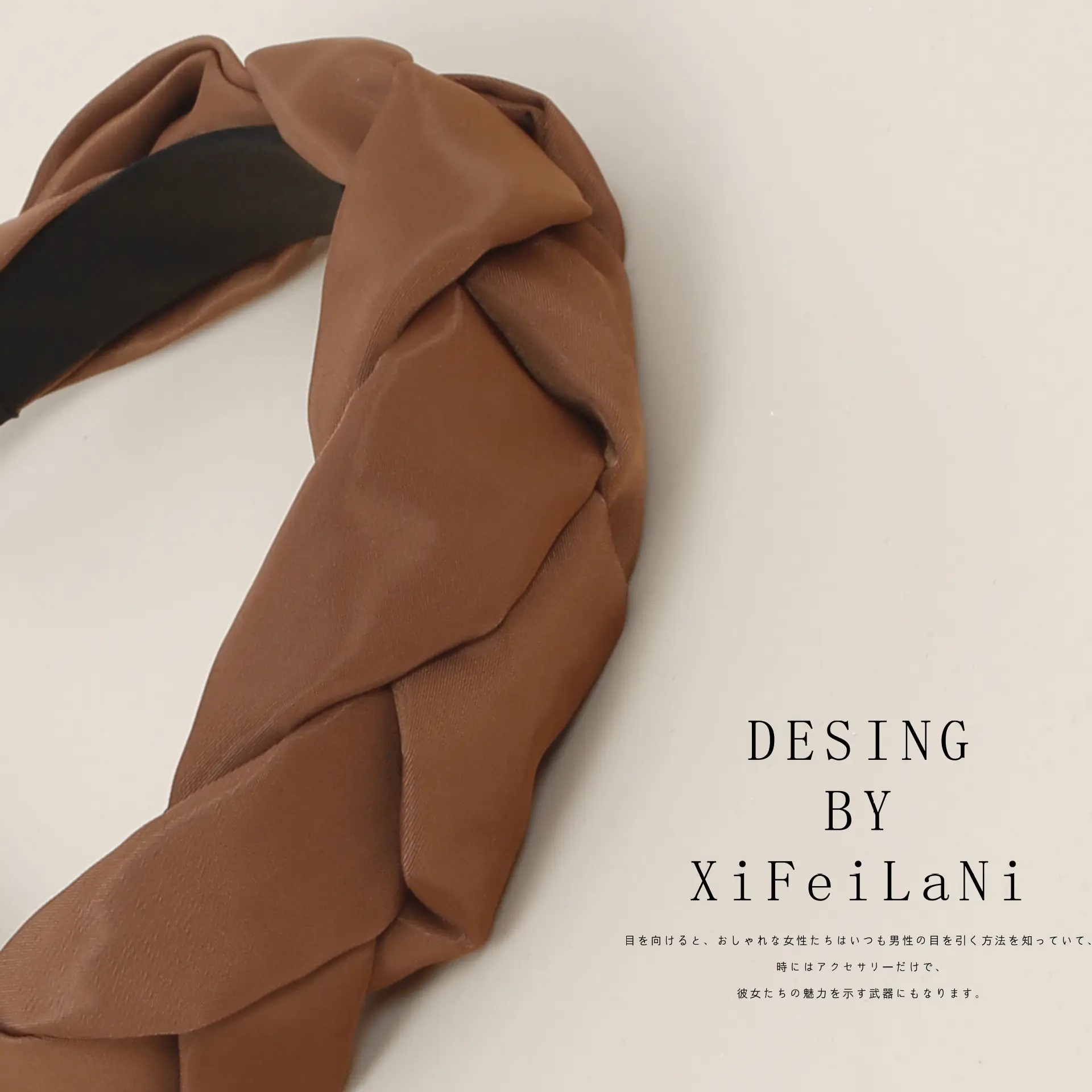 French Style High Cranial Hair Band White Black 2024 - Image 6