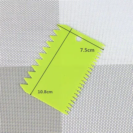 Baking Scraper Set for Cake Cutting & Scraping