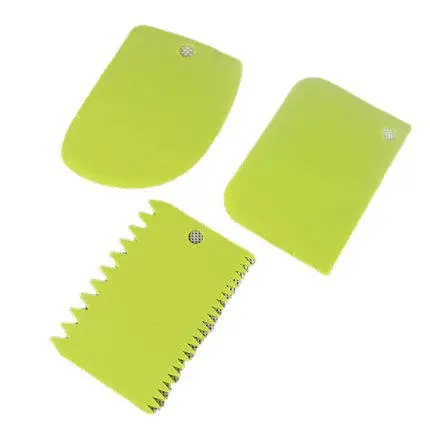 Baking Scraper Set for Cake Cutting & Scraping