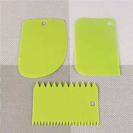 Baking Scraper Set for Cake Cutting & Scraping — feature 4