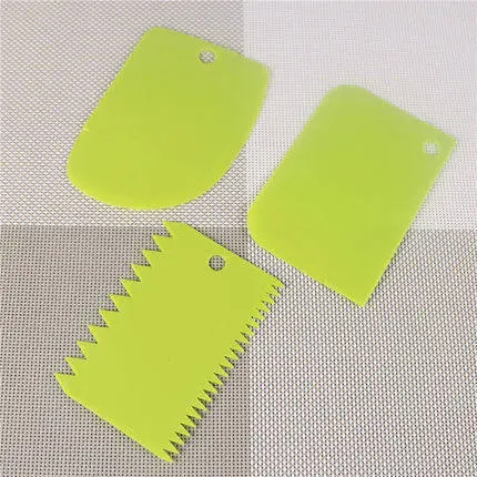 Baking Scraper Set for Cake Cutting & Scraping — feature 5