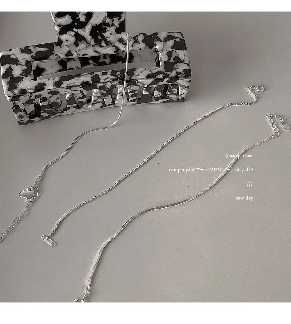 Japanese-style Silver Plated Light Luxury Bracelet for Women — feature 14