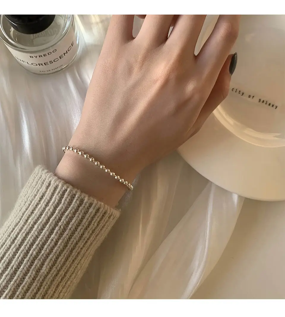 Japanese-style Silver Plated Light Luxury Bracelet for Women — feature 17
