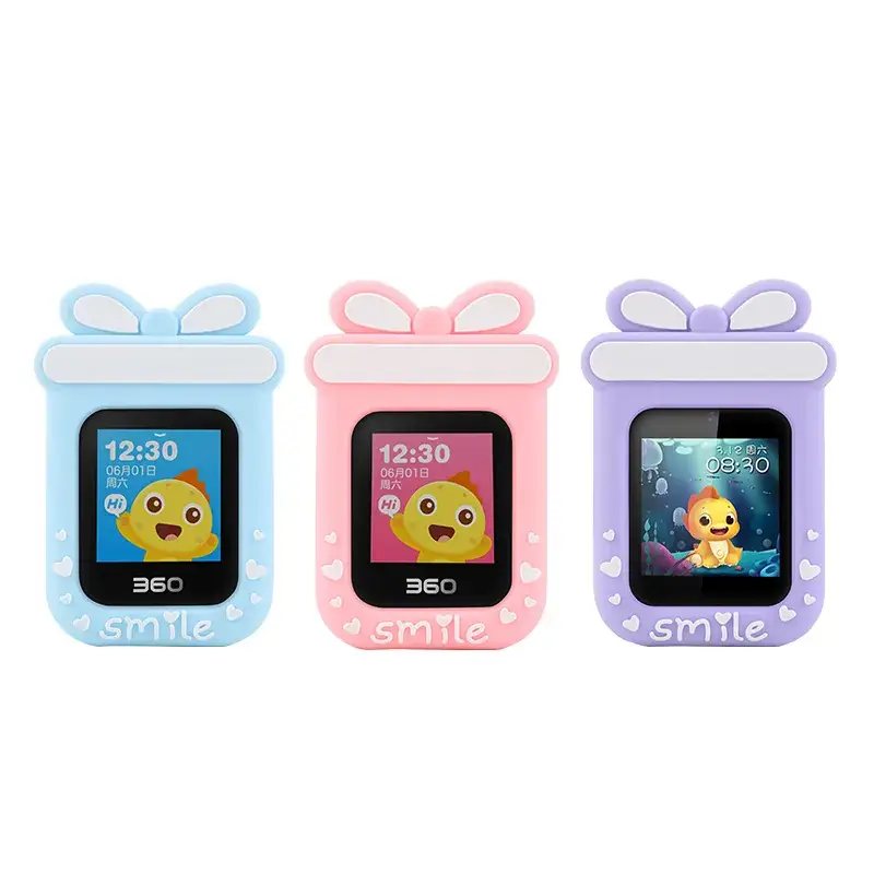 360 Kids Phone Watch with Bow Strap Set
