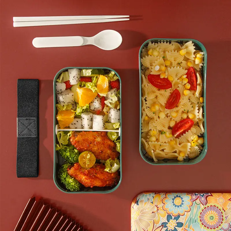 National Trend Plastic Lunch Box with Lid for Office Workers - Image 5
