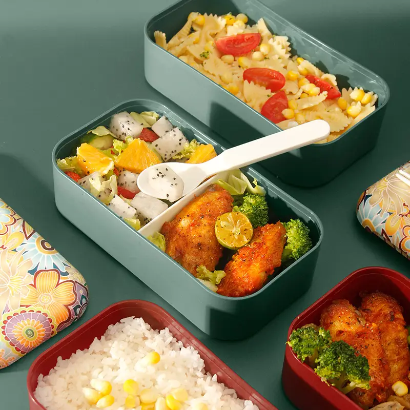 National Trend Plastic Lunch Box with Lid for Office Workers - Image 6