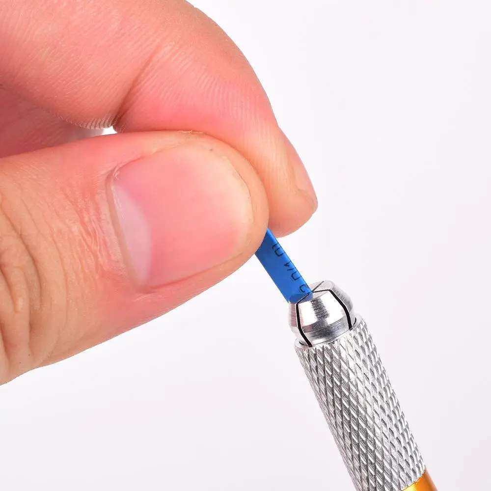 Chinese Blue Embroidery Eyebrow Blade Needle 18g