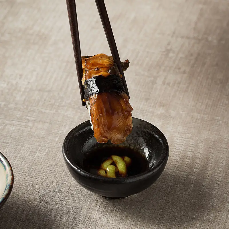 Japanese Ceramic Dip Bowl with Soy Sauce Vinegar - Image 9