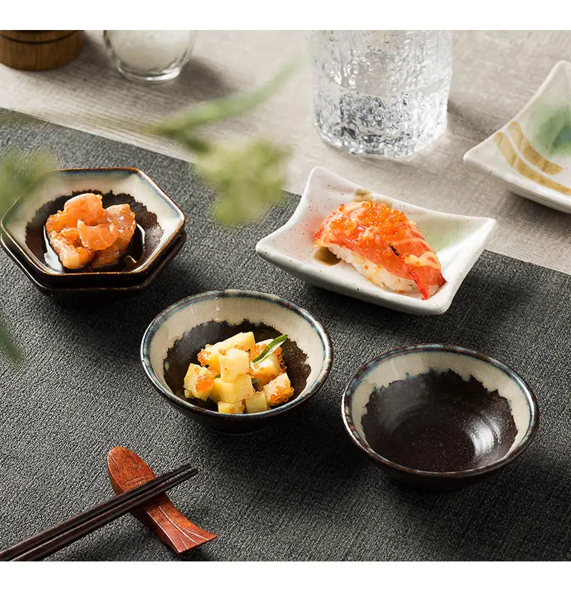 Japanese Ceramic Dip Bowl with Soy Sauce Vinegar — feature 17