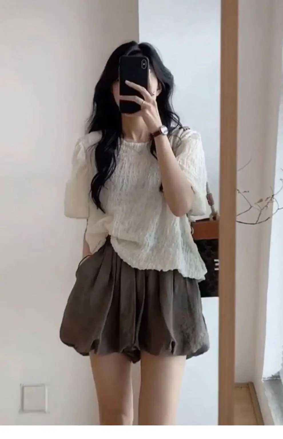 Women's Salt-Fat Retro Chic Top Shorts Set — feature 5