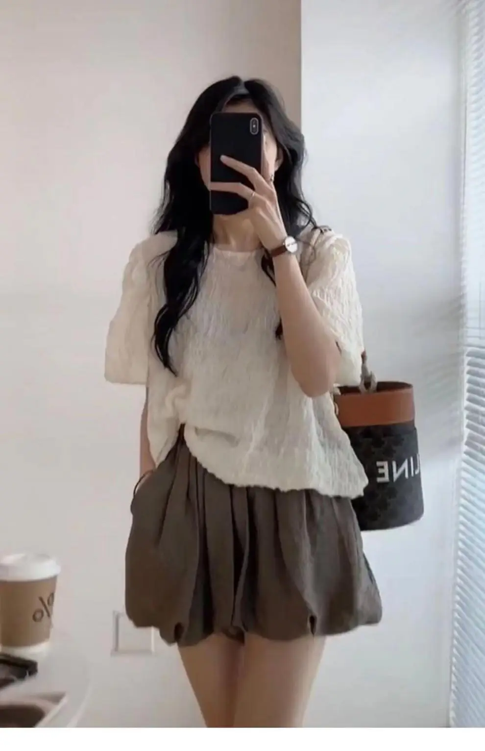 Women's Salt-Fat Retro Chic Top Shorts Set — feature 7