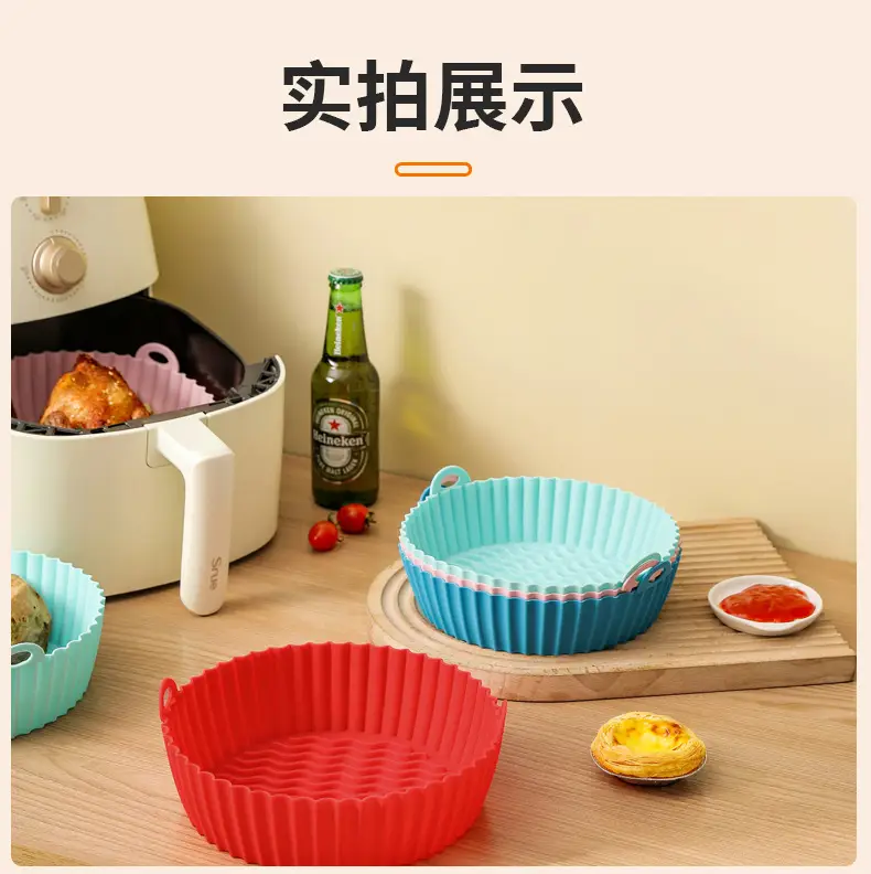 Red Silicone Foldable Baking Mat Round Square — feature 19