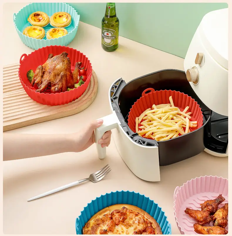 Red Silicone Foldable Baking Mat Round Square — feature 21