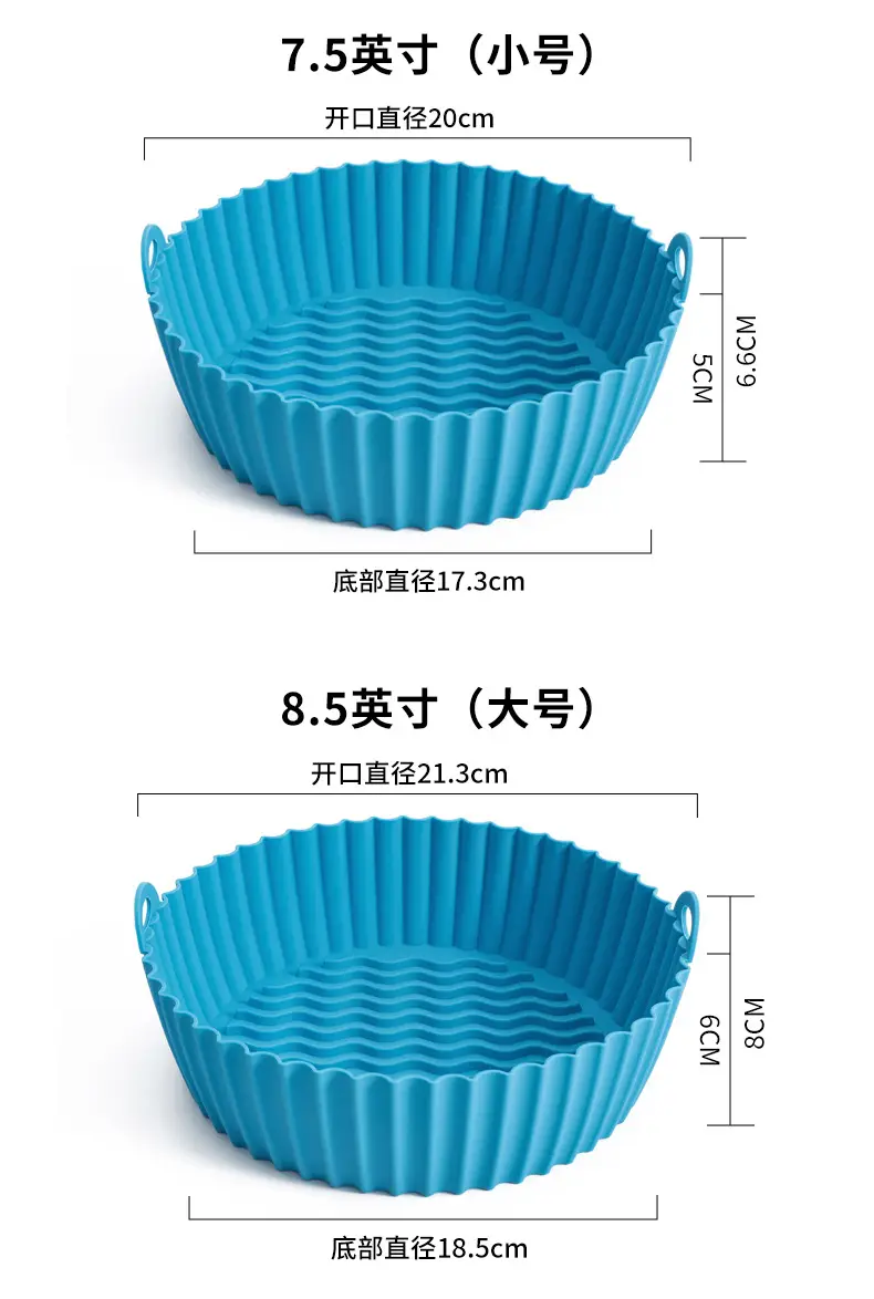 Red Silicone Foldable Baking Mat Round Square — feature 4