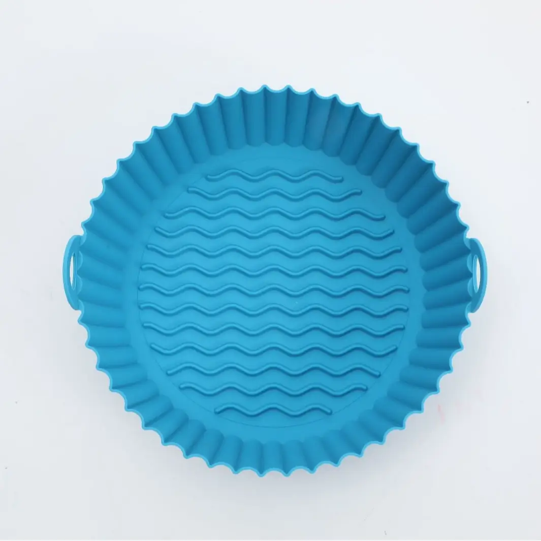 Red Silicone Foldable Baking Mat Round Square - Image 2