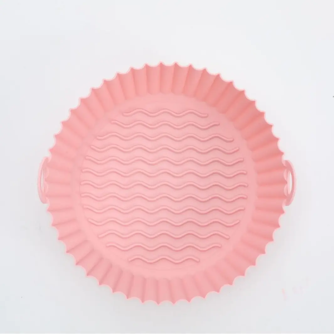 Red Silicone Foldable Baking Mat Round Square - Image 3
