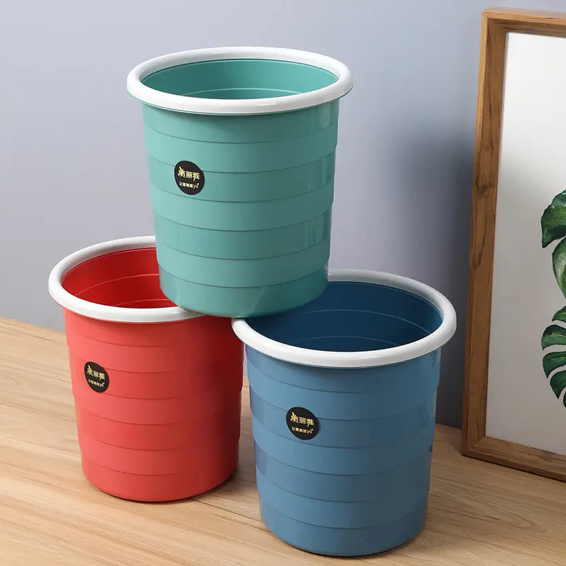 Meiliya Foldable Trash Bins 3Pcs Multi Color - Image 4