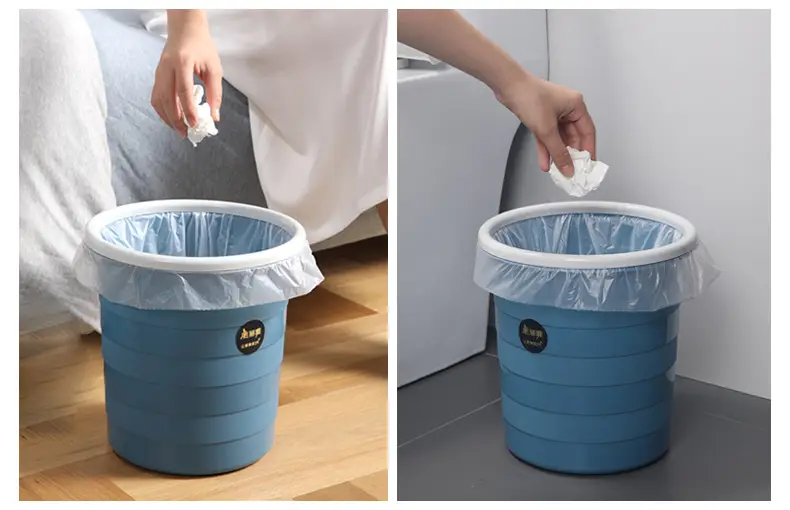 Meiliya Foldable Trash Bins 3Pcs Multi Color — feature 12