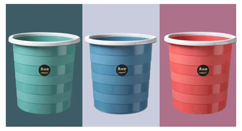 Meiliya Foldable Trash Bins 3Pcs Multi Color — feature 6