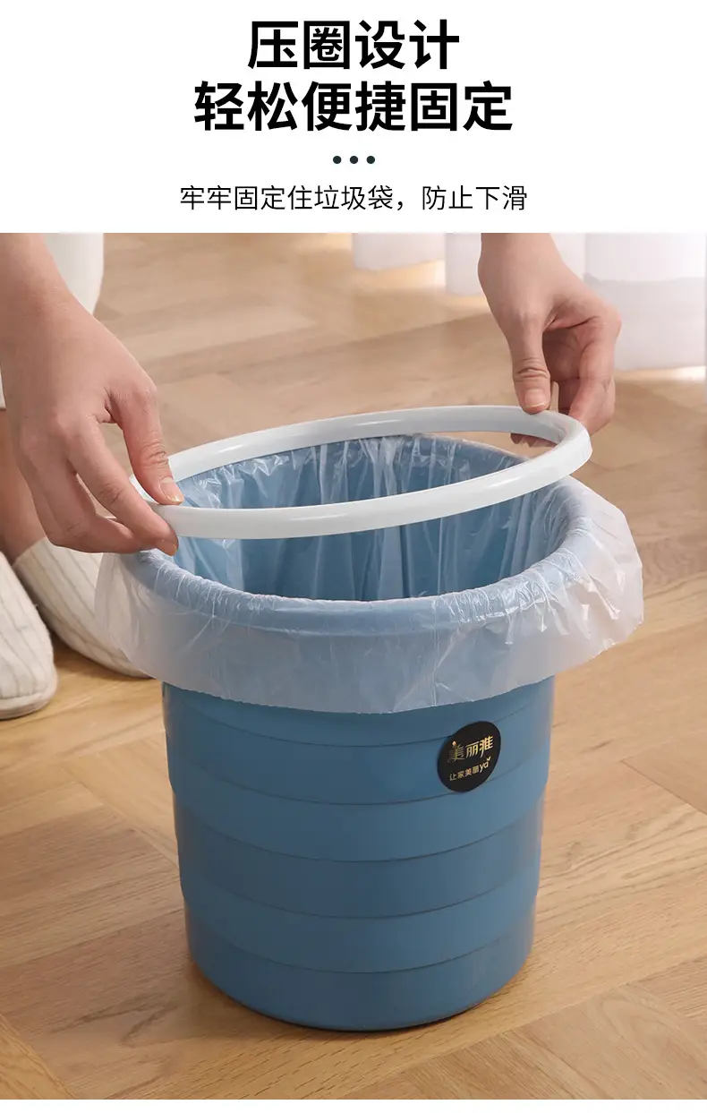 Meiliya Foldable Trash Bins 3Pcs Multi Color — feature 8