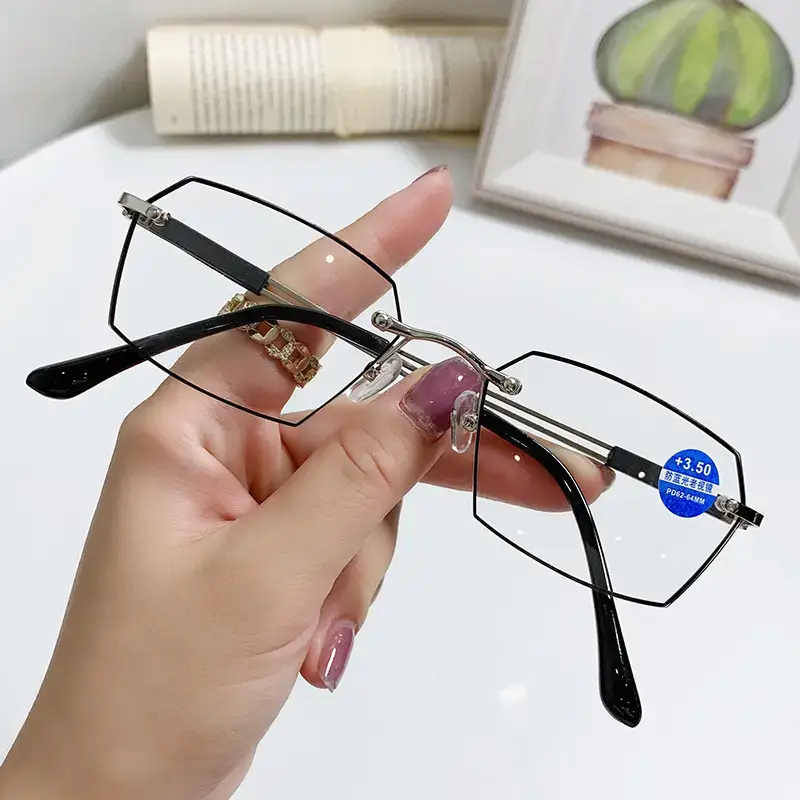 Anti-Blue Light Glasses for Men Black Frame - Image 2