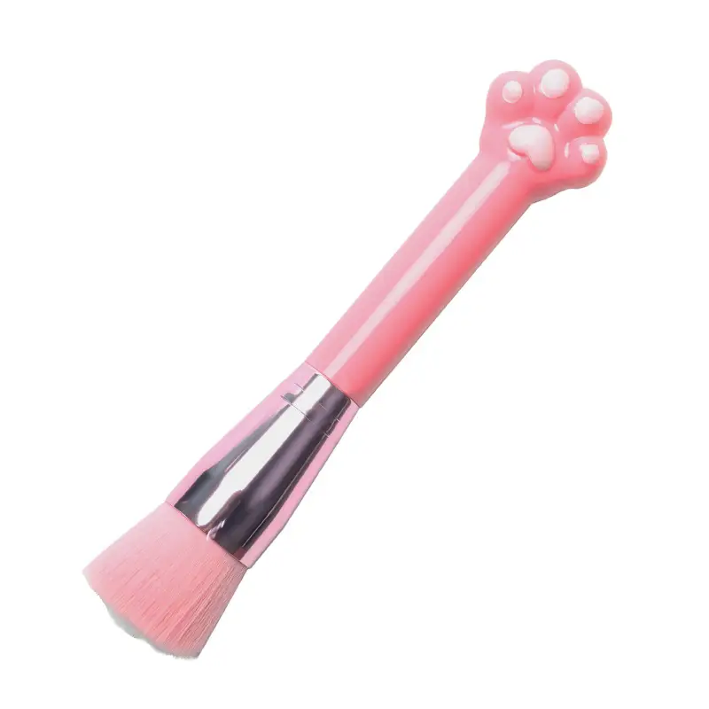 Cat's Claw Makeup Brush Mirror with Nylon Brushes - Image 4