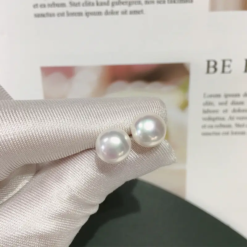 Zhenyun Pearl Earrings S925 Sterling Silver Full Flawless — feature 13