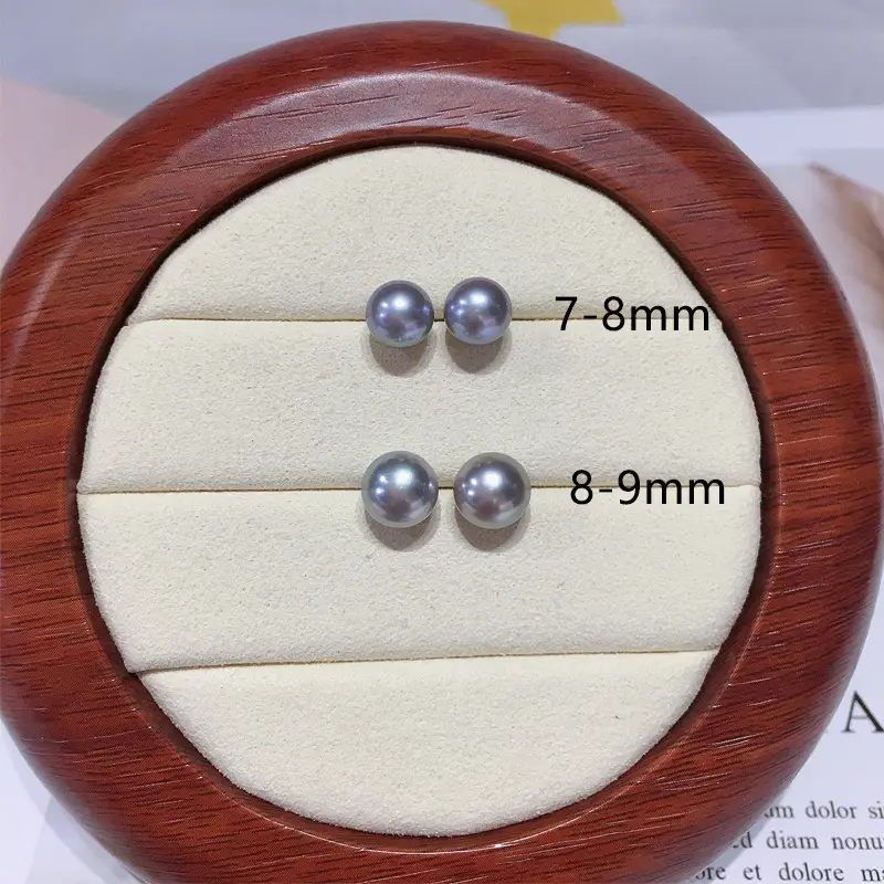 Zhenyun Pearl Earrings S925 Sterling Silver Full Flawless — feature 16