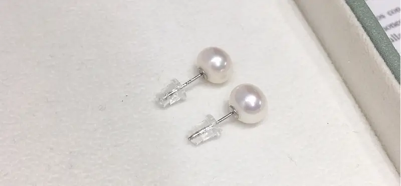 Zhenyun Pearl Earrings S925 Sterling Silver Full Flawless — feature 2