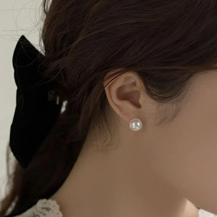 Zhenyun Pearl Earrings S925 Sterling Silver Full Flawless — feature 21