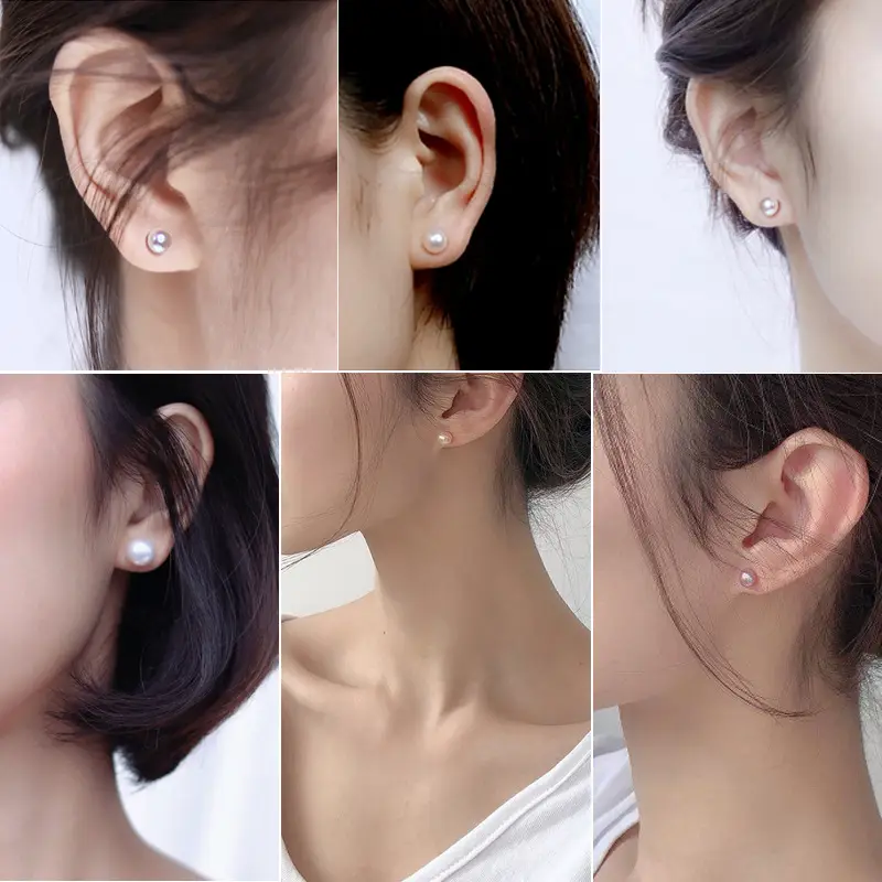 Zhenyun Pearl Earrings S925 Sterling Silver Full Flawless — feature 22