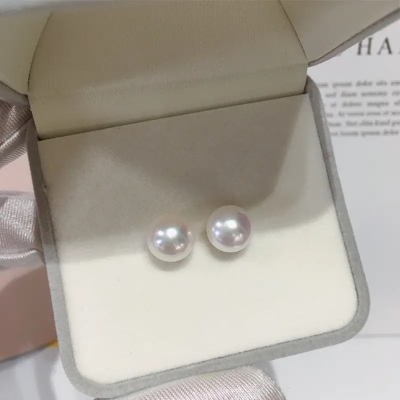 Zhenyun Pearl Earrings S925 Sterling Silver Full Flawless — feature 9