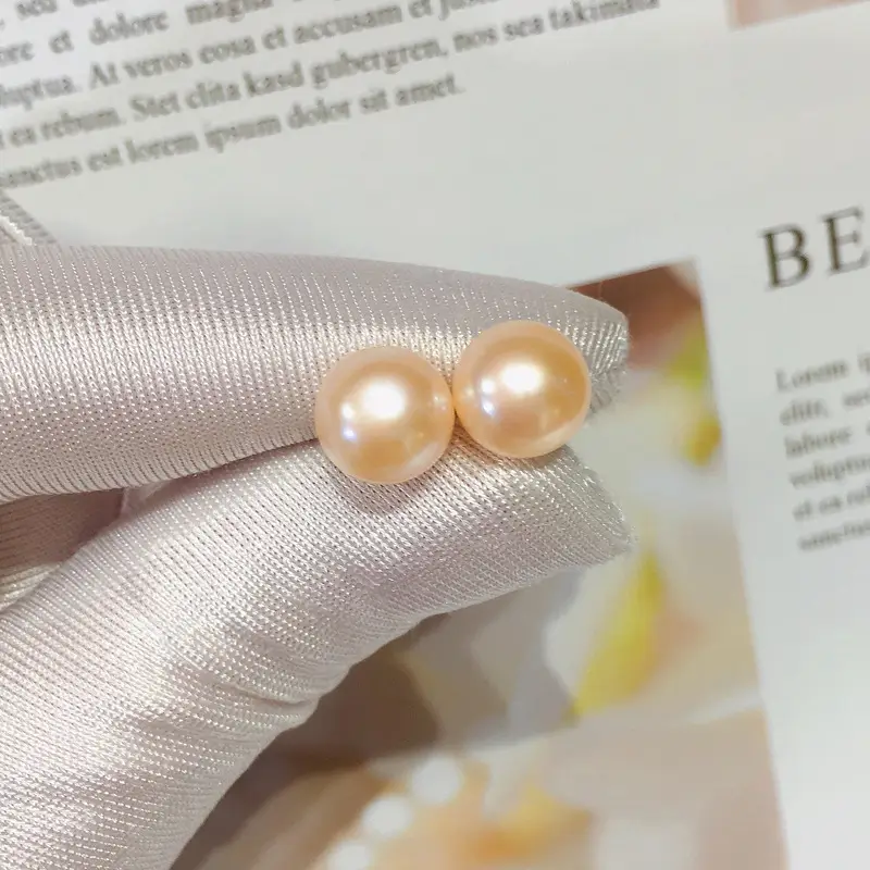 Zhenyun Pearl Earrings S925 Sterling Silver Full Flawless - Image 2