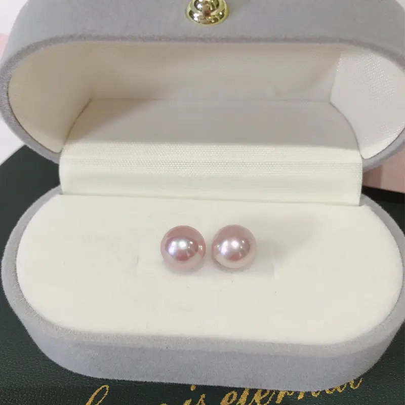 Zhenyun Pearl Earrings S925 Sterling Silver Full Flawless - Image 4