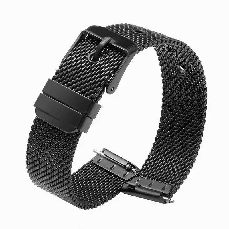 Golden Milanese Watch Strap 304L Stainless Steel - Image 10