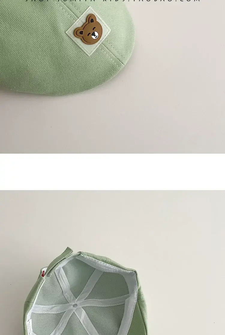 Korean Bear Forward Cap for Kids 1-2 Years — feature 10