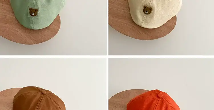 Korean Bear Forward Cap for Kids 1-2 Years — feature 14