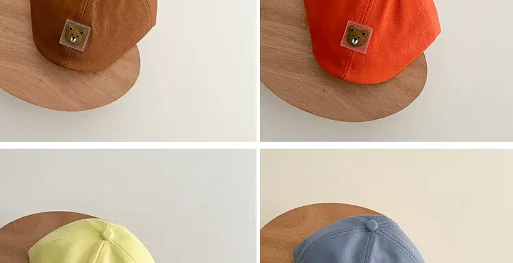 Korean Bear Forward Cap for Kids 1-2 Years — feature 15
