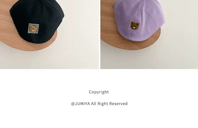 Korean Bear Forward Cap for Kids 1-2 Years — feature 17