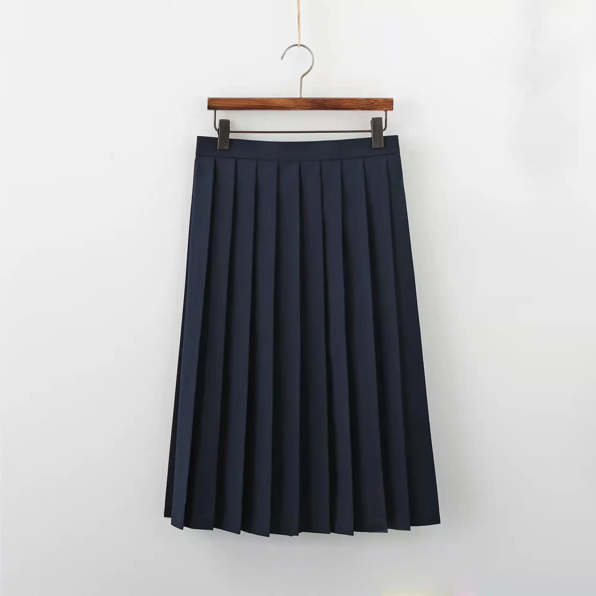 Navy Blue Japanese School Uniform Skirt Set - Image 6