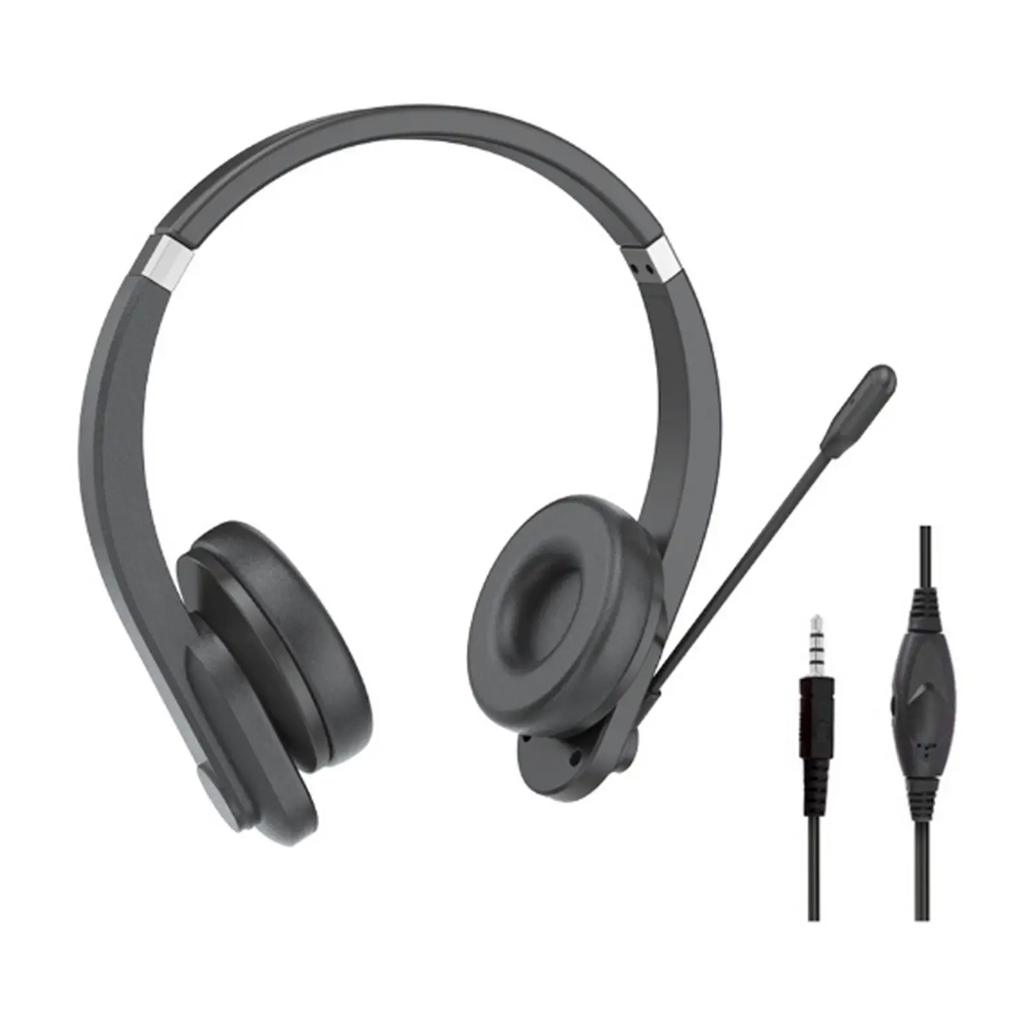 3.5mm Voice-Controlled Bluetooth Headset with Active Noise Cancellation - Image 5